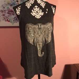 Gray racer back Elephant tank